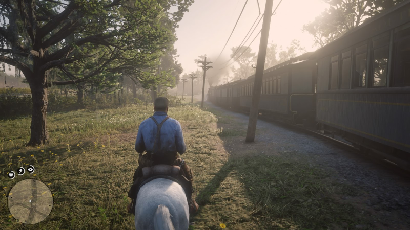Illustration for article titled My Nice Guy Approach To A Red Dead Redemption 2 Train Robbery Went Very Wrong